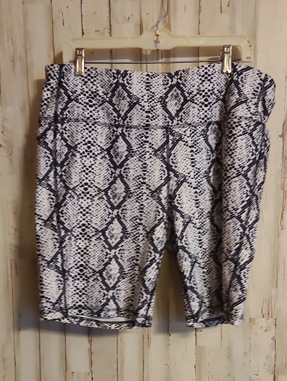 DSG Black and White Animal Print Shorts